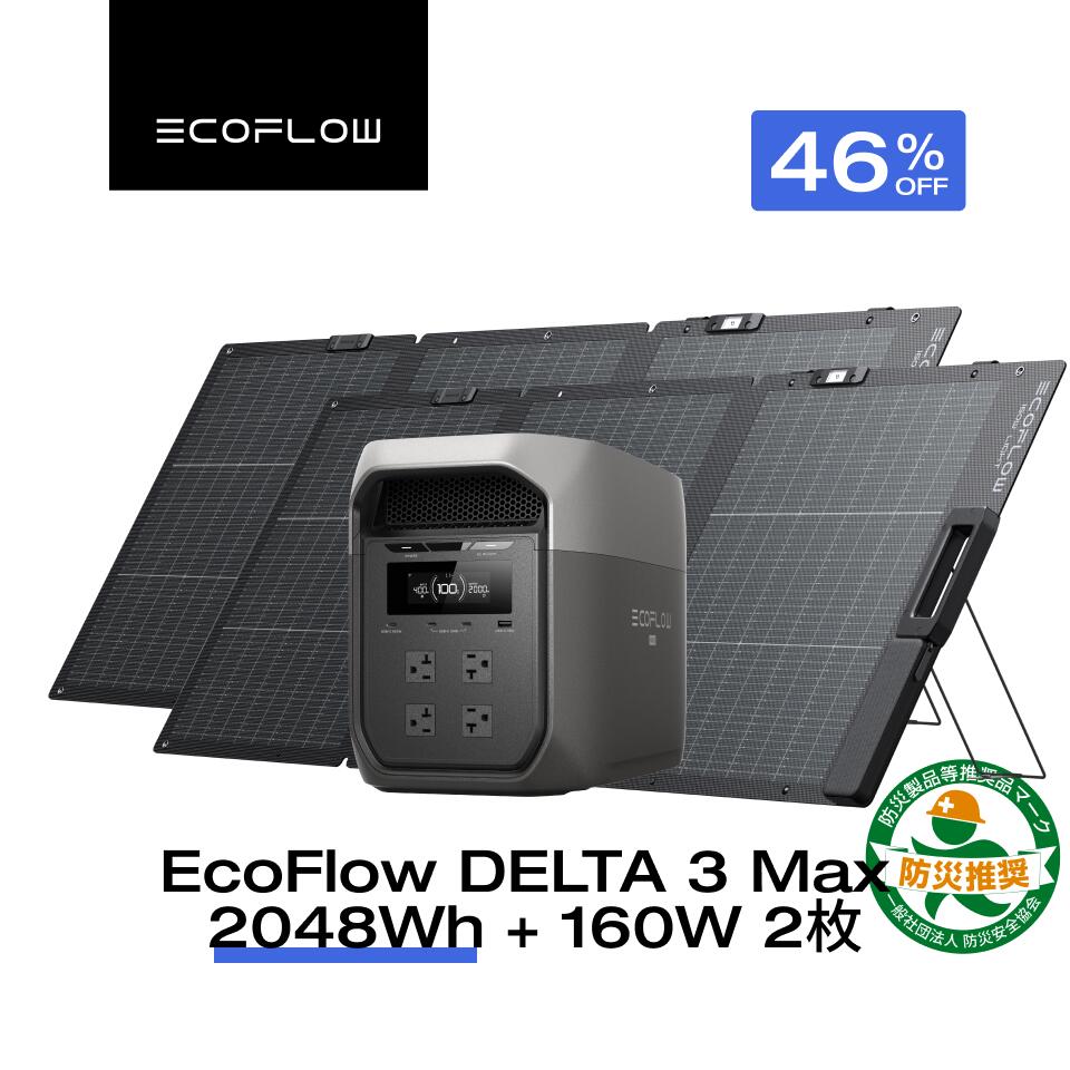 EcoFlow DELTA 2 ポータブル電源（1024Wh）
