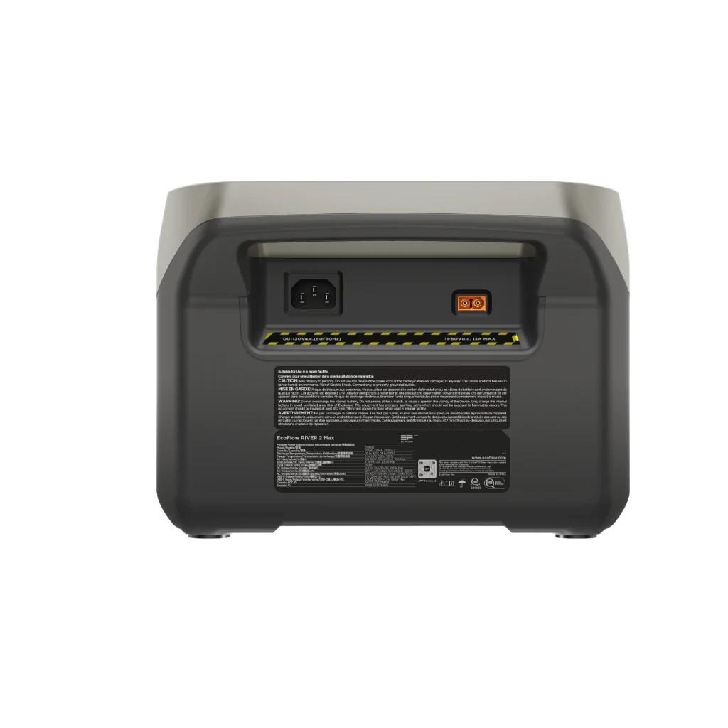 EcoFlow RIVER 2 Max ポータブル電源（512Wh）